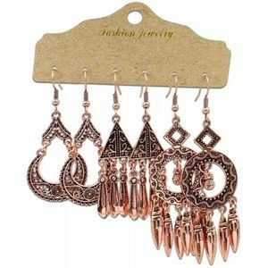 Tribal Ethnic Tassel Drop Dangle earrings